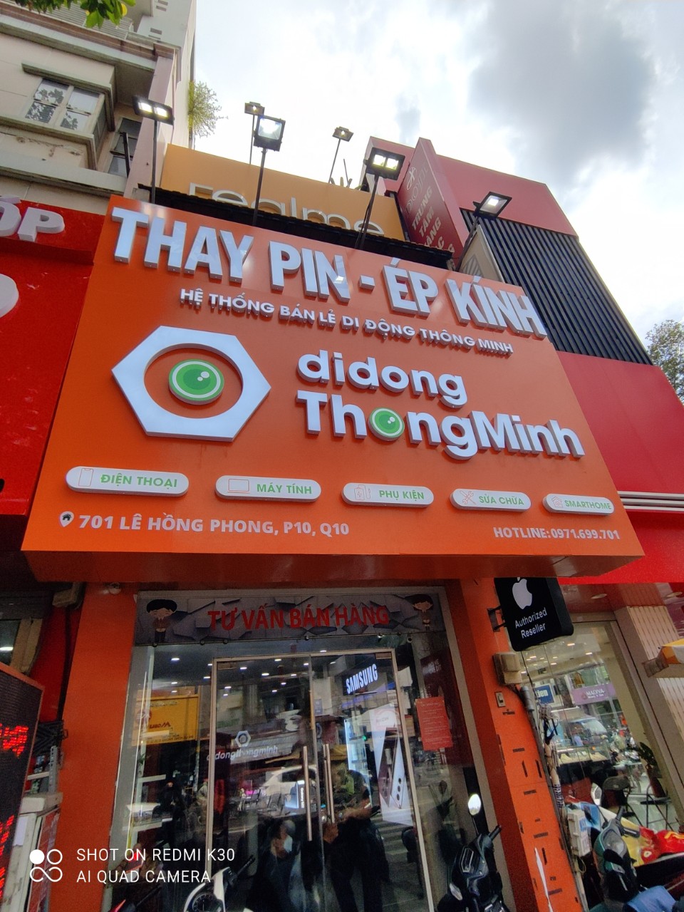 Bảng alu chữ mica không đèn