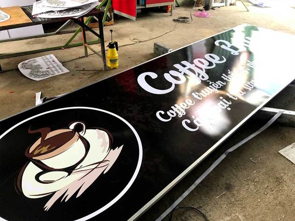 Bảng alu dán decal