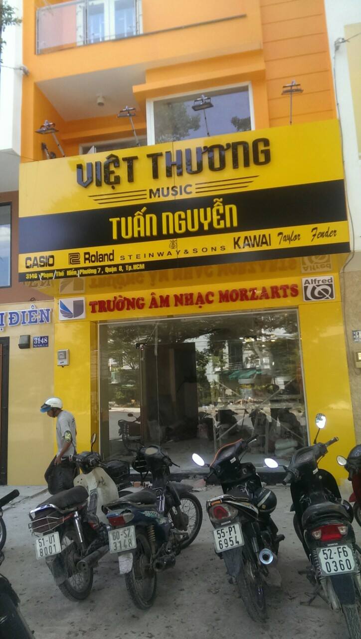 Bảng hiệu alu, chữ mica không đèn 2