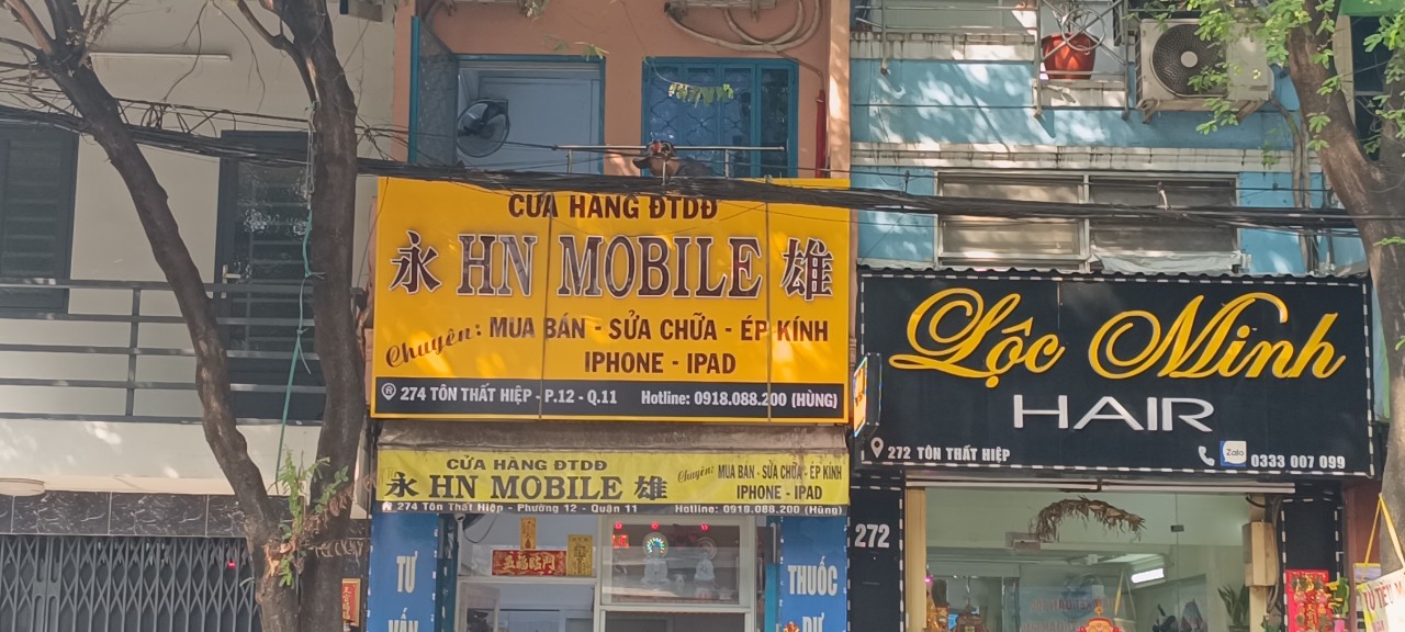 Bảng hiệu alu nội dung chữ mica 2