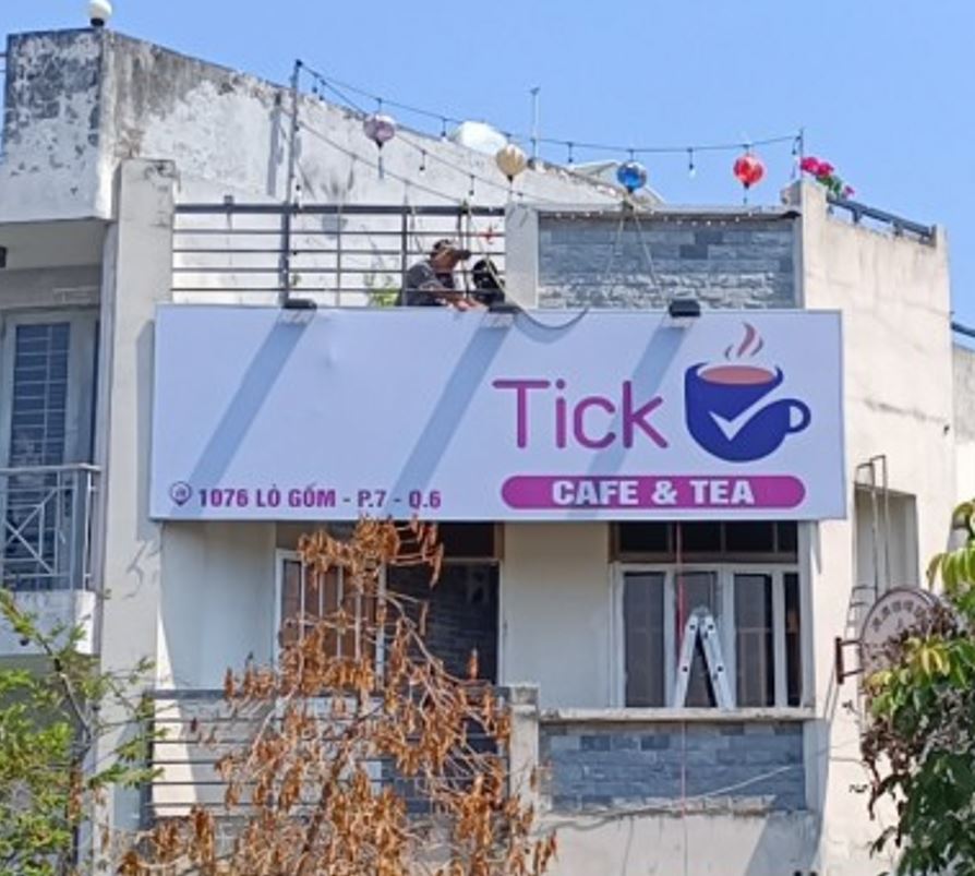 Bảng hiệu bạt 1 mặt