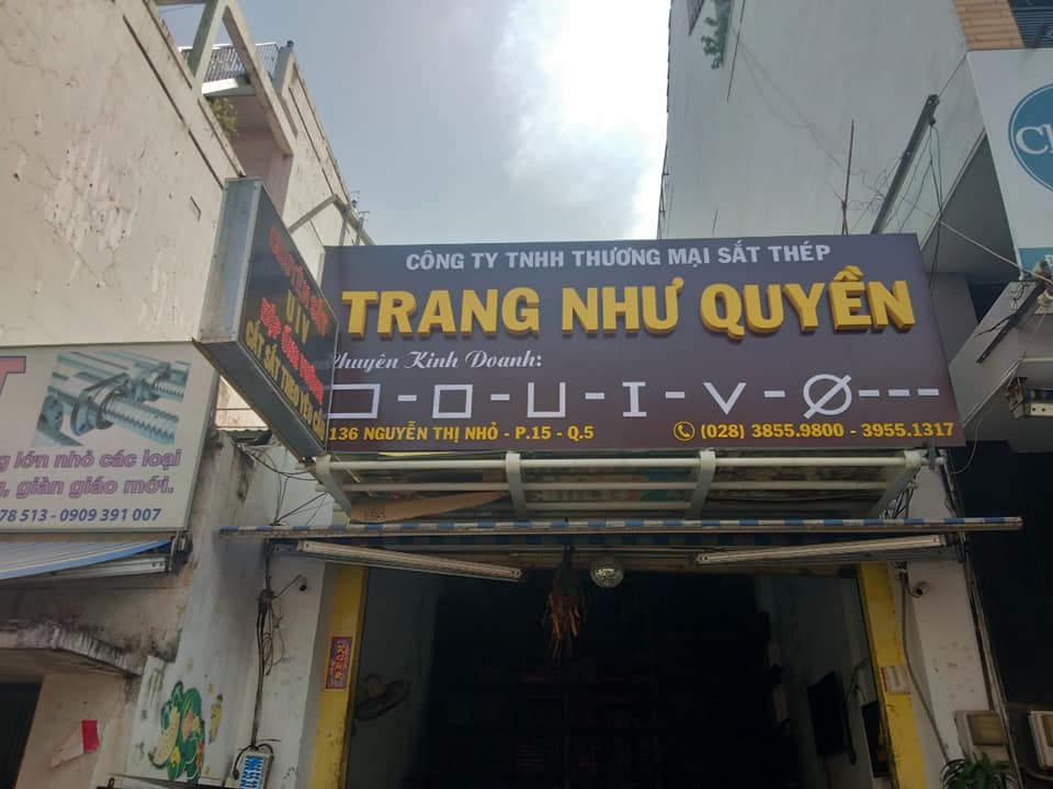 bảng hiêu chữ mica đẹp 2