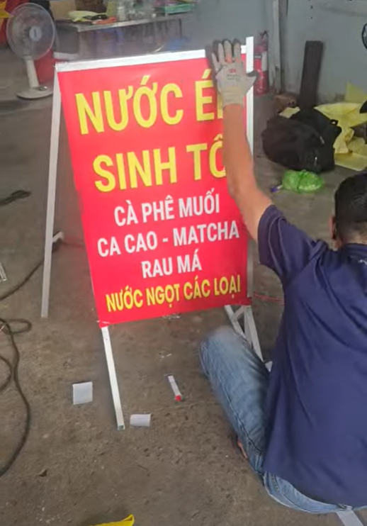 Bảng Hiệu Quảng Cáo Bạt Có Chân Giá Rẻ – Giải Pháp Quảng Bá Hiệu Quả 2