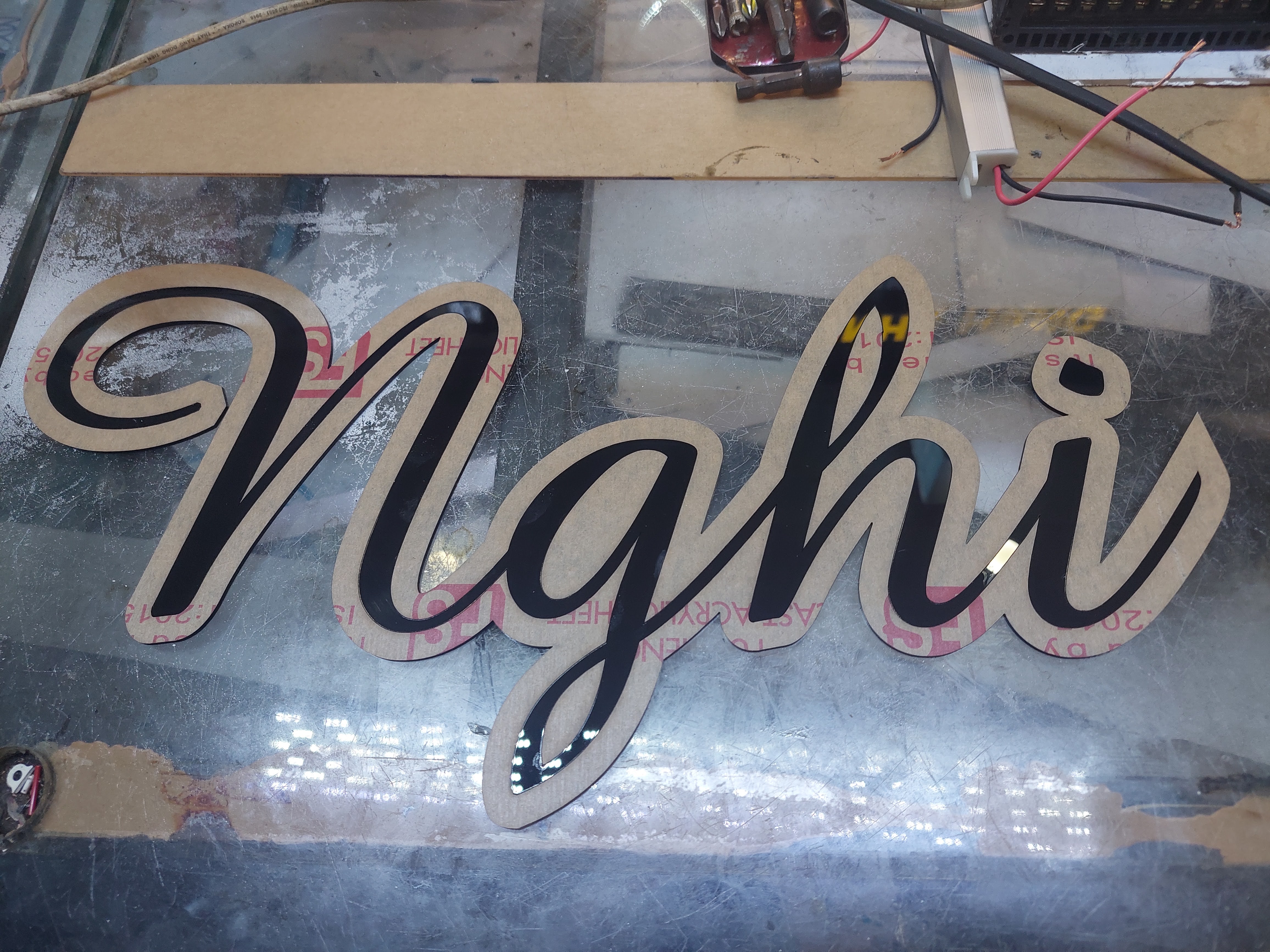Chữ led neon sign 2