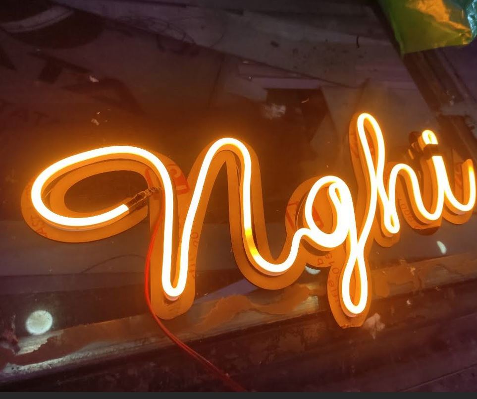 Chữ led neon sign 3