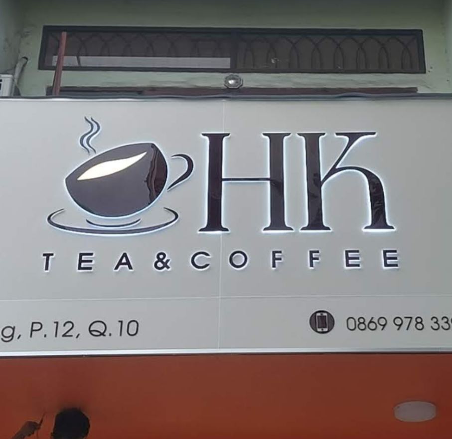 Chữ mica đèn sáng hông