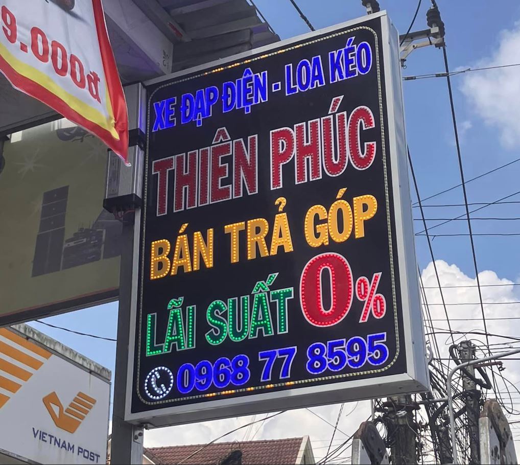 hộp đèn led vẫy, hiệu ứng chớp nháy siêu nổi giá rẻ.