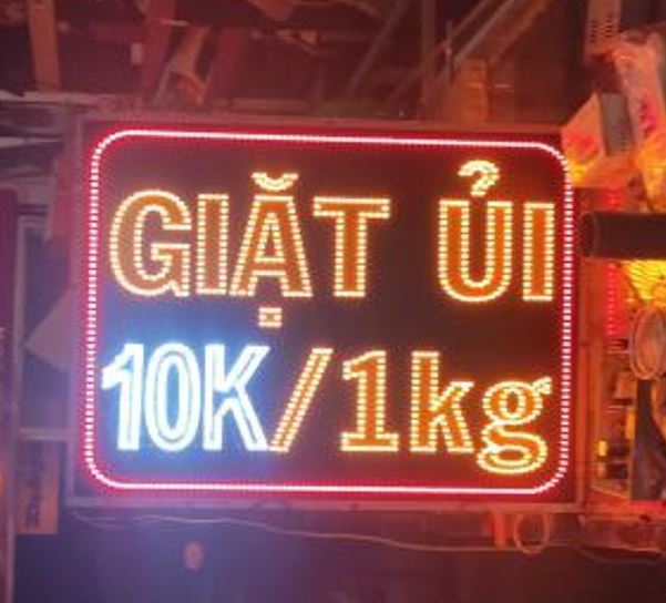 hộp đèn led vẫy siêu nổi - giá re