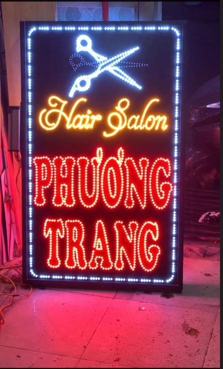 Hộp đèn vẫy led 2 mặt siêu nổi giá rẻ 2