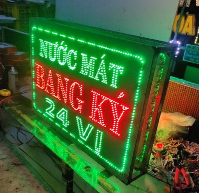 hộp đèn vẫy ngang, led ruồi siêu nổi  giá rẻ,  lắp trên Cao