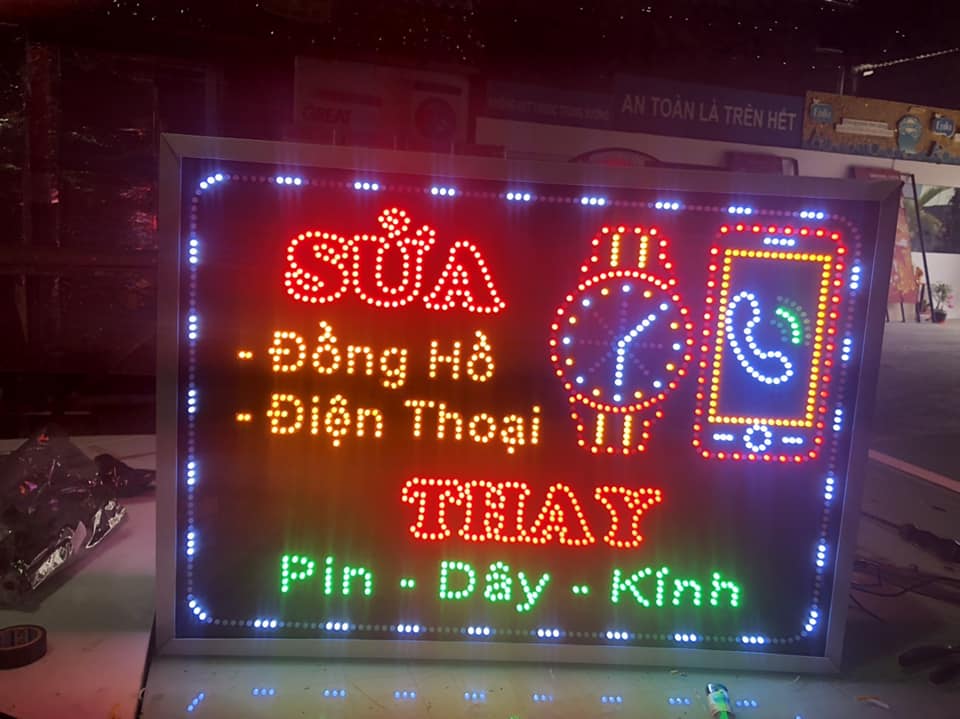 hộp đèn vẫy vuông,   không chân , đèn led siêu nổi giá rẻ 2