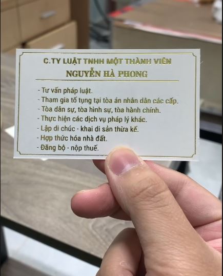 name card ép kim sang trọng 2