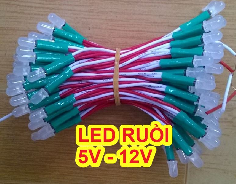 LED ruồi 5V làm hộp đèn quảng cáo